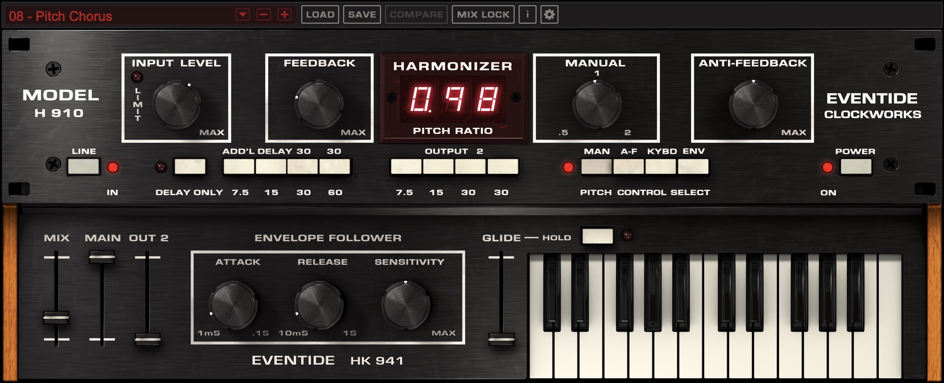 Eventide H910 Harmonizer® Plug-in
