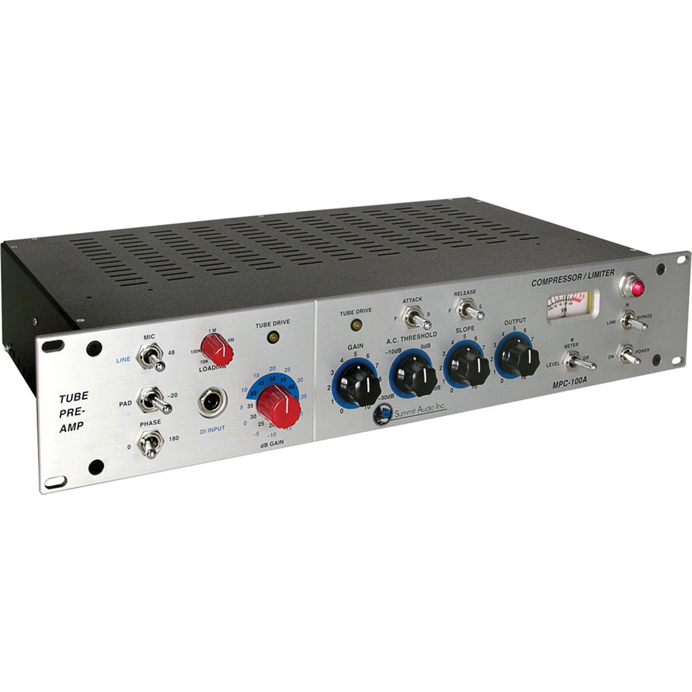 Summit Audio MPC-100A - Tube Microphone Preamp and Compressor