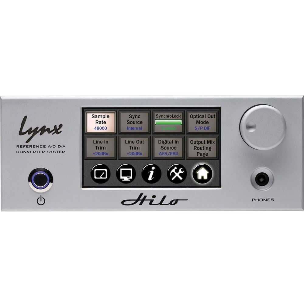 Lynx Studio Hilo Reference Converter Thunderbolt - Silver