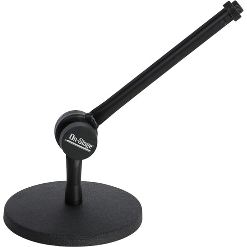 On-Stage DS300B Posi-Lok Adjustable Desktop Microphone Stand