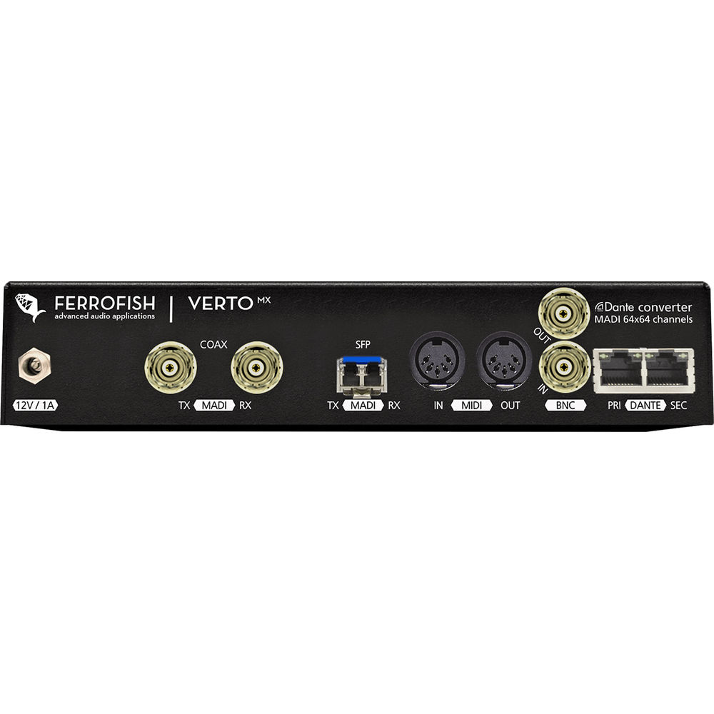 Ferrofish Verto MX 64x64 MADI-Dante Converter