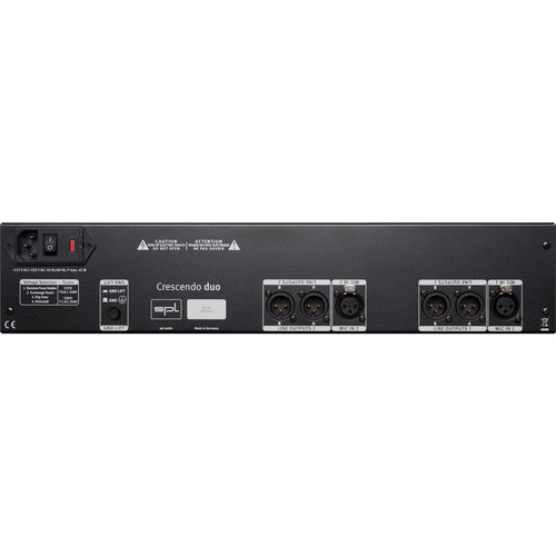 SPL Crescendo Duo 2-Channel Microphone Preamplifier