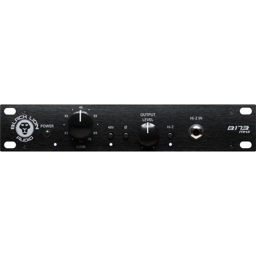 Black Lion Audio B173 MKII Classic British 1073 Style Mic Pre and DI