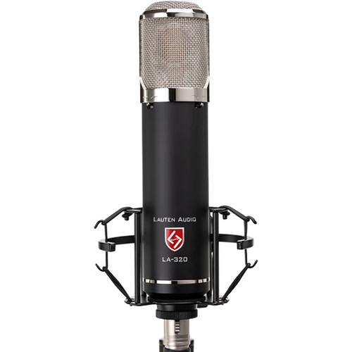 Lauten Audio Black Series LA-320 V2 Twin-Tone Large-Diaphragm Tube Microphone