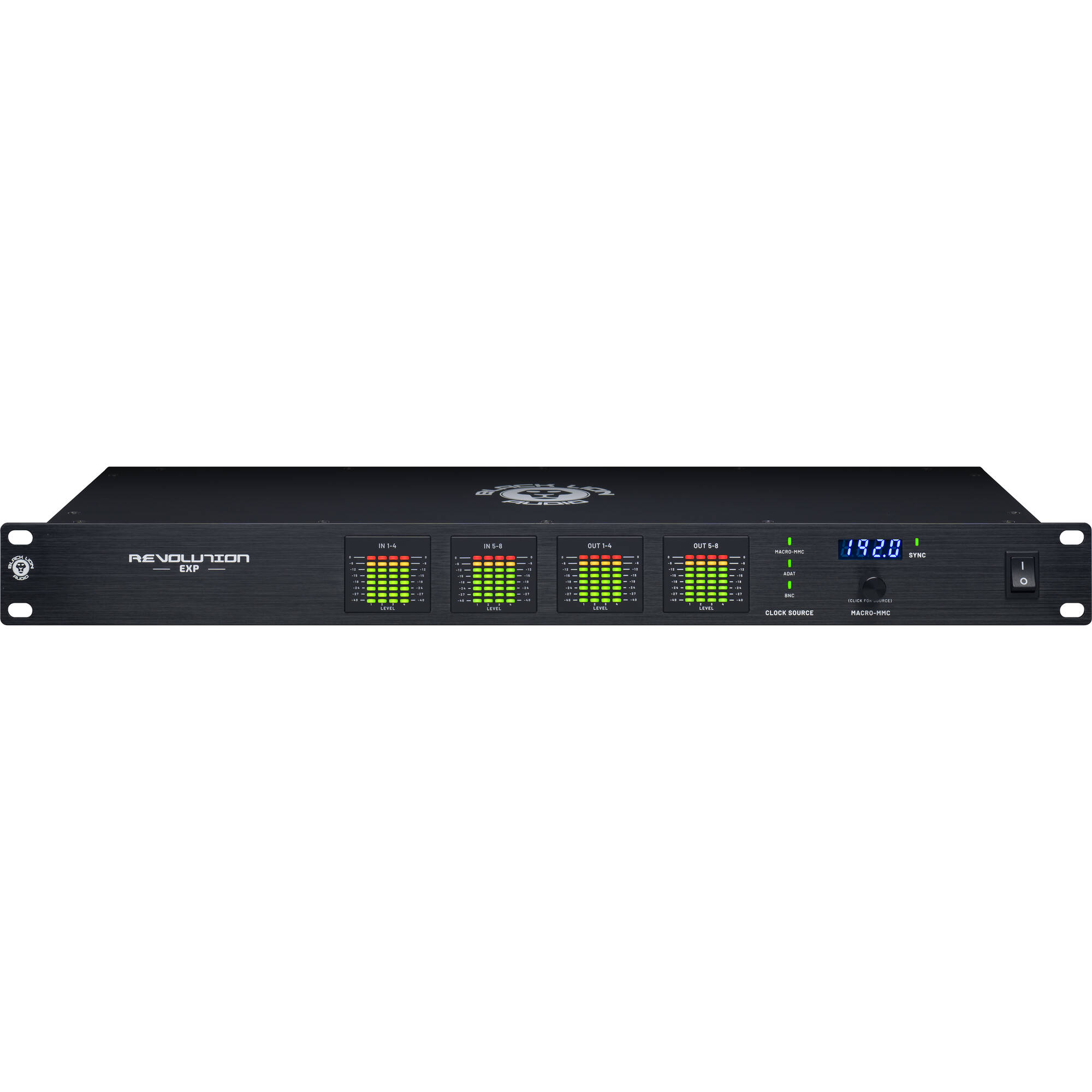 Black Lion Audio Revolution EXP 8x8 AD/DA Converter with Wordclock and ADAT