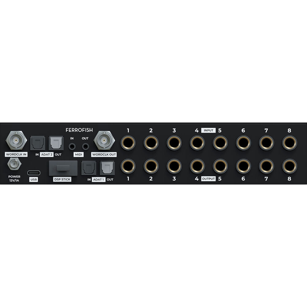 Ferrofish Pulse 8 AE 8 x 8 AD/DA Converter with ADAT