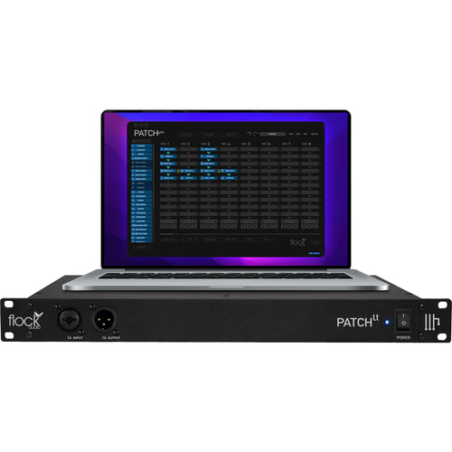 Flock Audio Patch &quot;LT&quot; 32-point Digitally Controlled Analog Patchbay