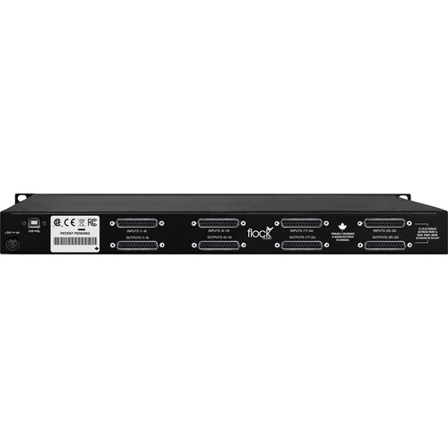 Flock Audio Patch 64-point Digitally Controlled Analog Patchbay