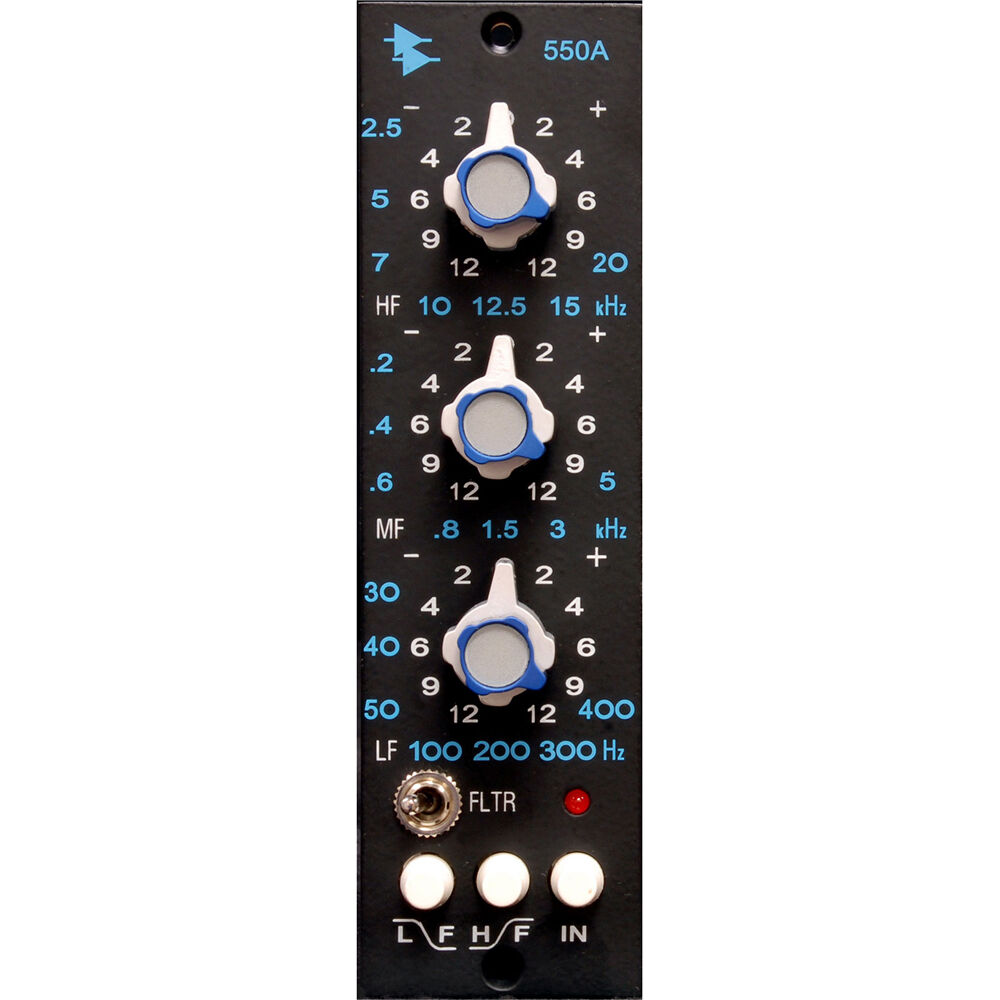 API 550A 500 Series 3-band Equalizer
