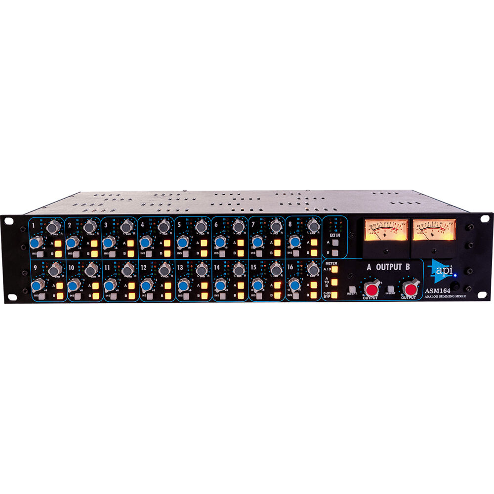 API ASM164 Rackmount Analog Summing Mixer