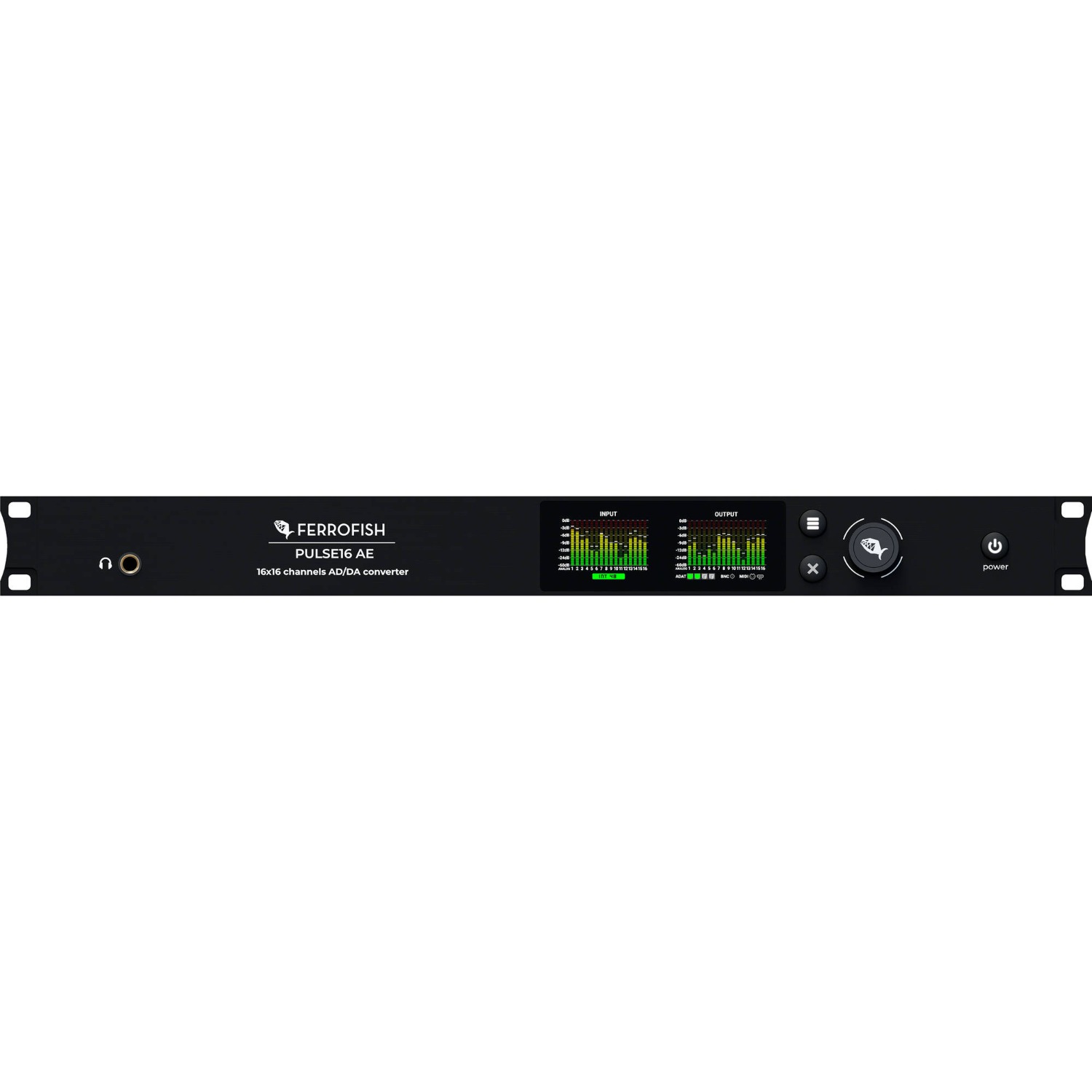 Ferrofish Pulse16 AE AD/DA Converter with ADAT