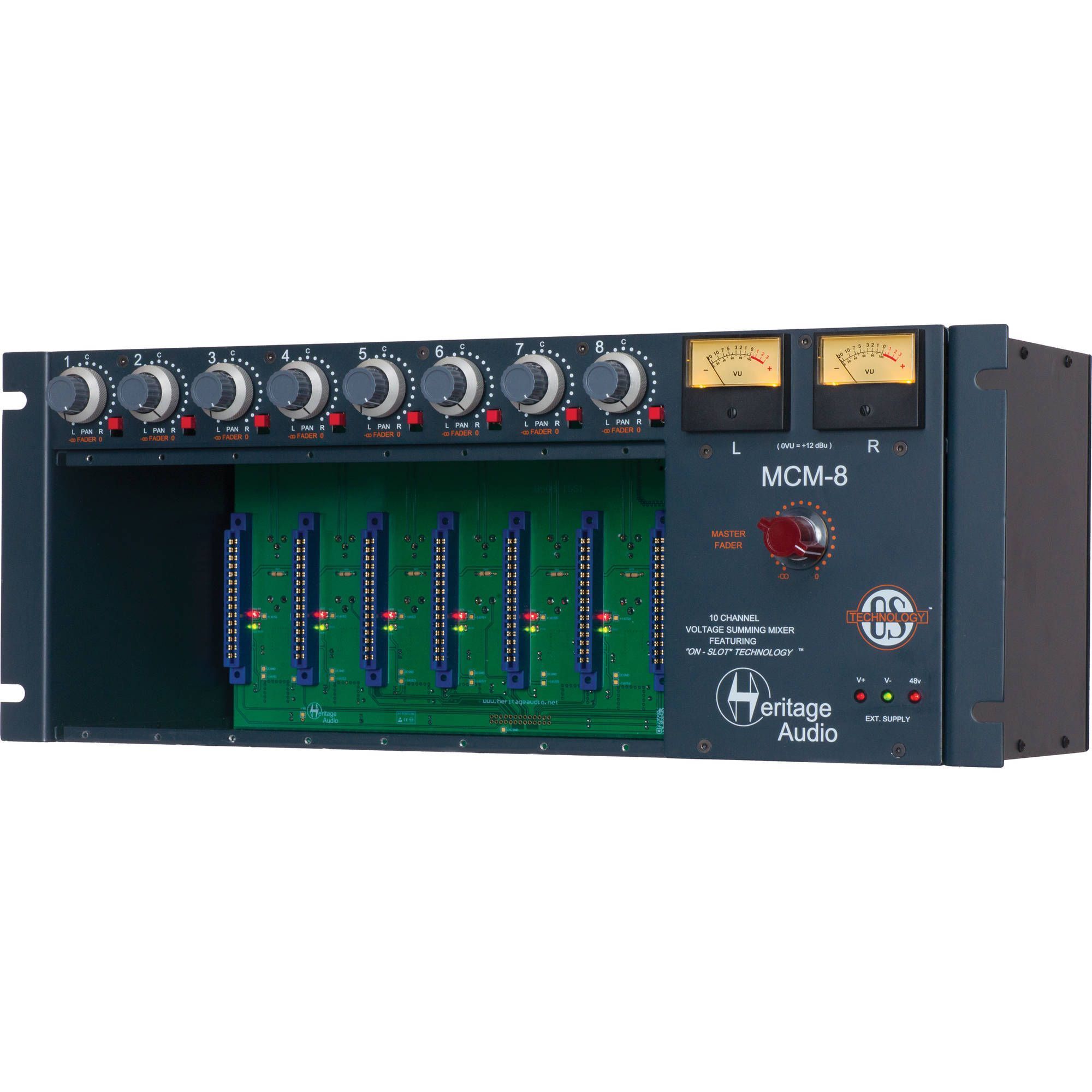 Heritage Audio MCM-8 Mixer Enclosure for 500 Series