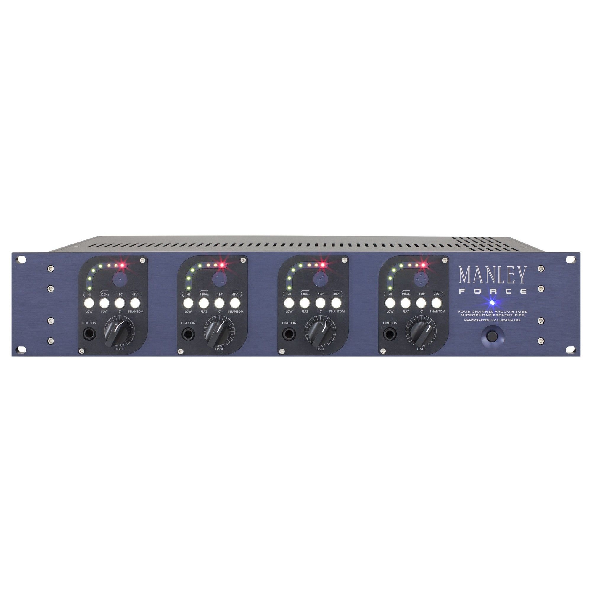 Manley FORCE® Four Channel Mic Preamp