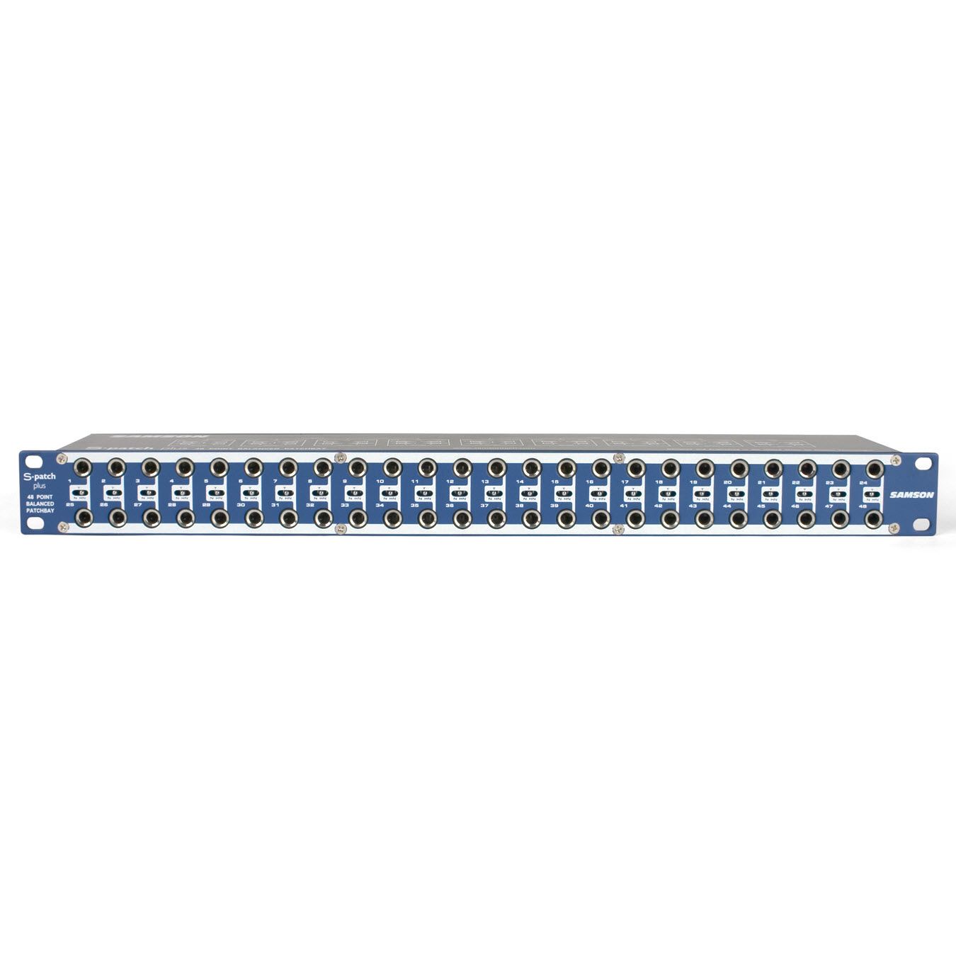 Samson S-Patch Plus Balanced TRS Patchbay