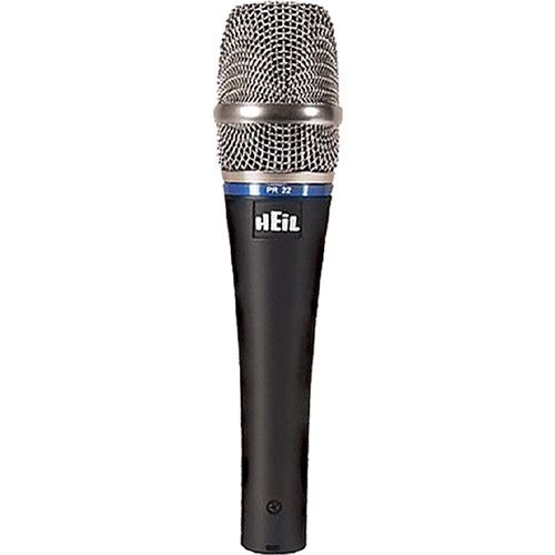 Heil Sound PR 22 Dynamic Cardioid Handheld Microphone (Black)