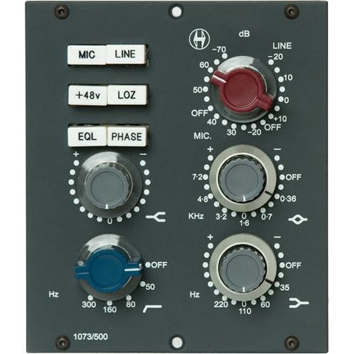 Heritage Audio 1073/500 Mic Pre 3 Band EQ