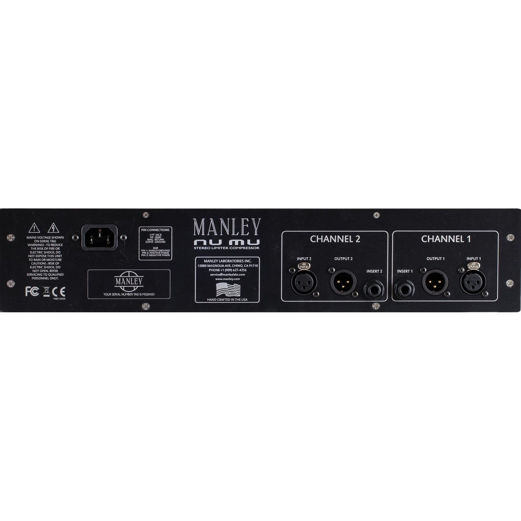 Manley Nu Mu Stereo Limiter Compressor
