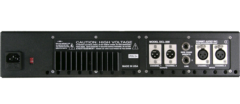 Summit Audio DCL-200 Dual Compressor/Limiter