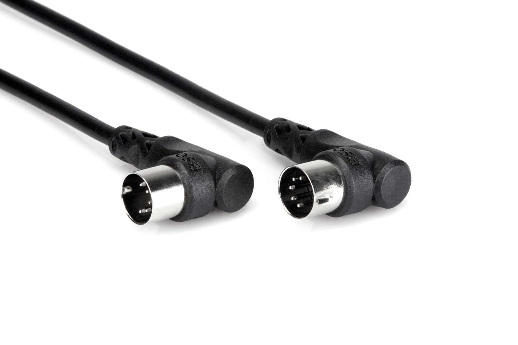Hosa MID-310RR Right-angle MIDI Cable - 10 foot