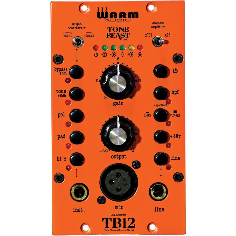 Warm Audio TB12 500 Series Mic Pre