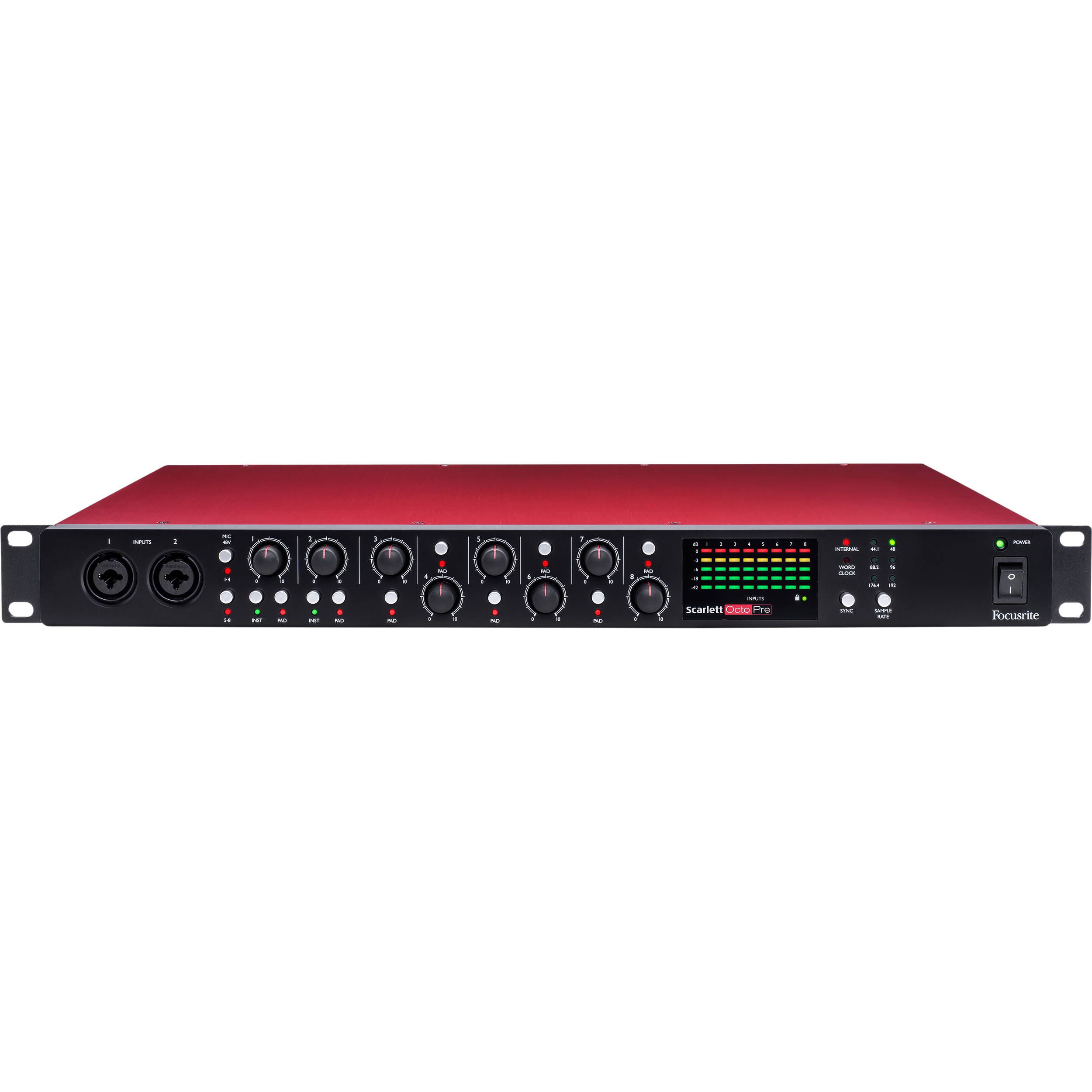 Focusrite Scarlett OctoPre Mic Preamp