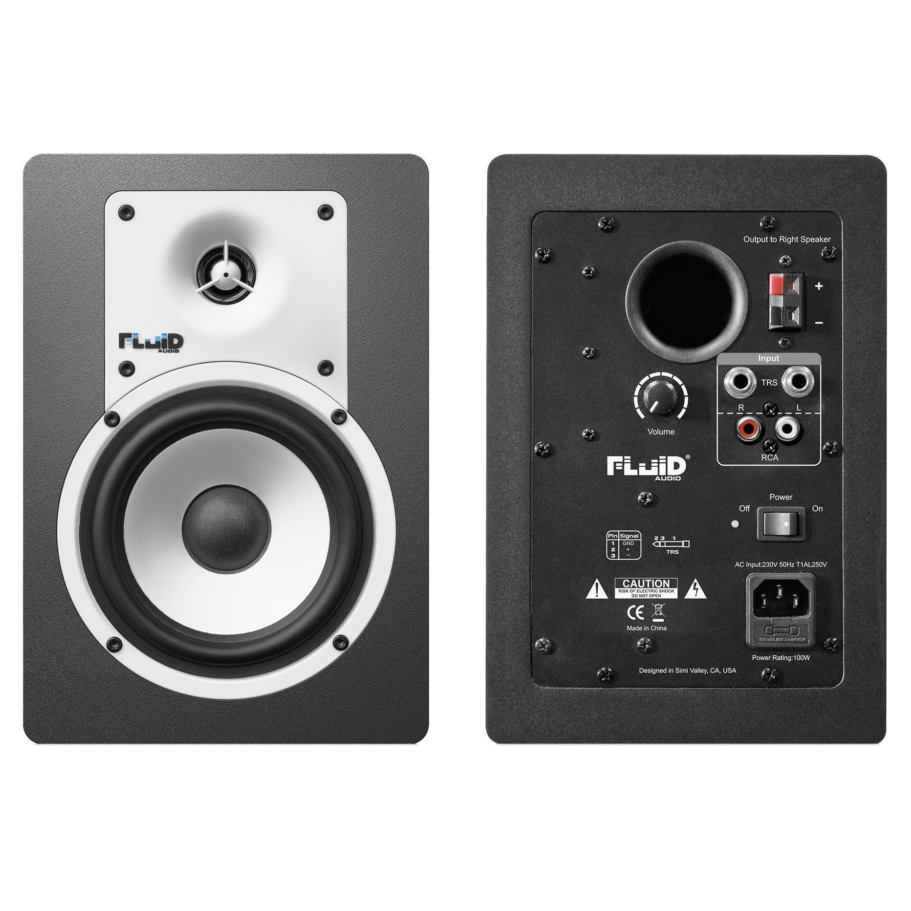 Fluid Audio C5 Active Studio Monitors (Pair)