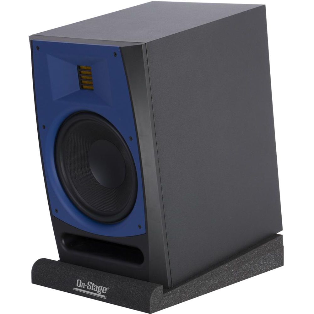 On-Stage ASP3011 Foam Speaker Platforms (Medium, Pair)