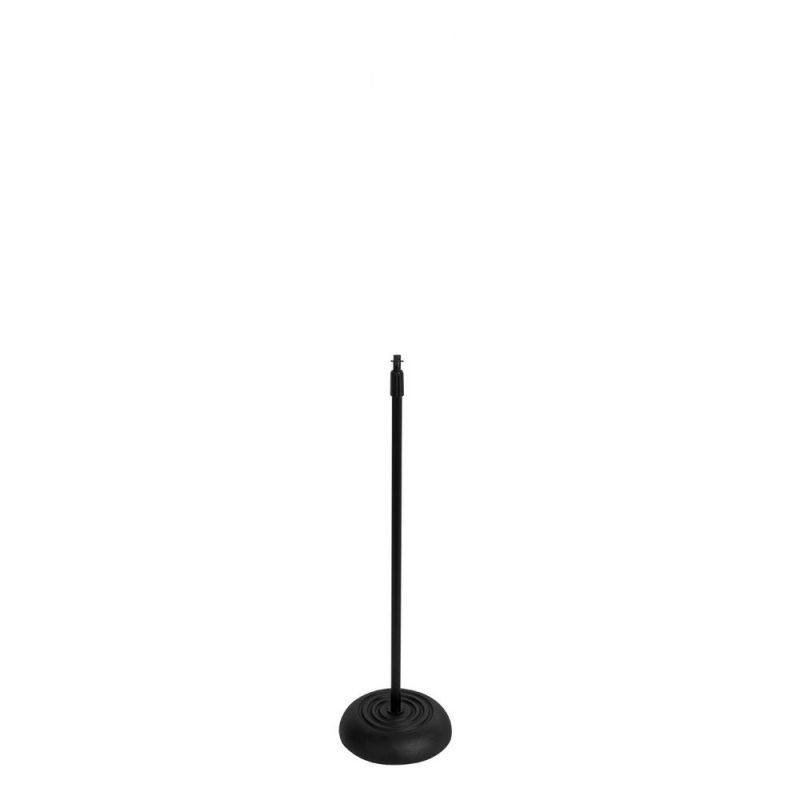 On-Stage MS7201B Round Base Mic Stand (Black)