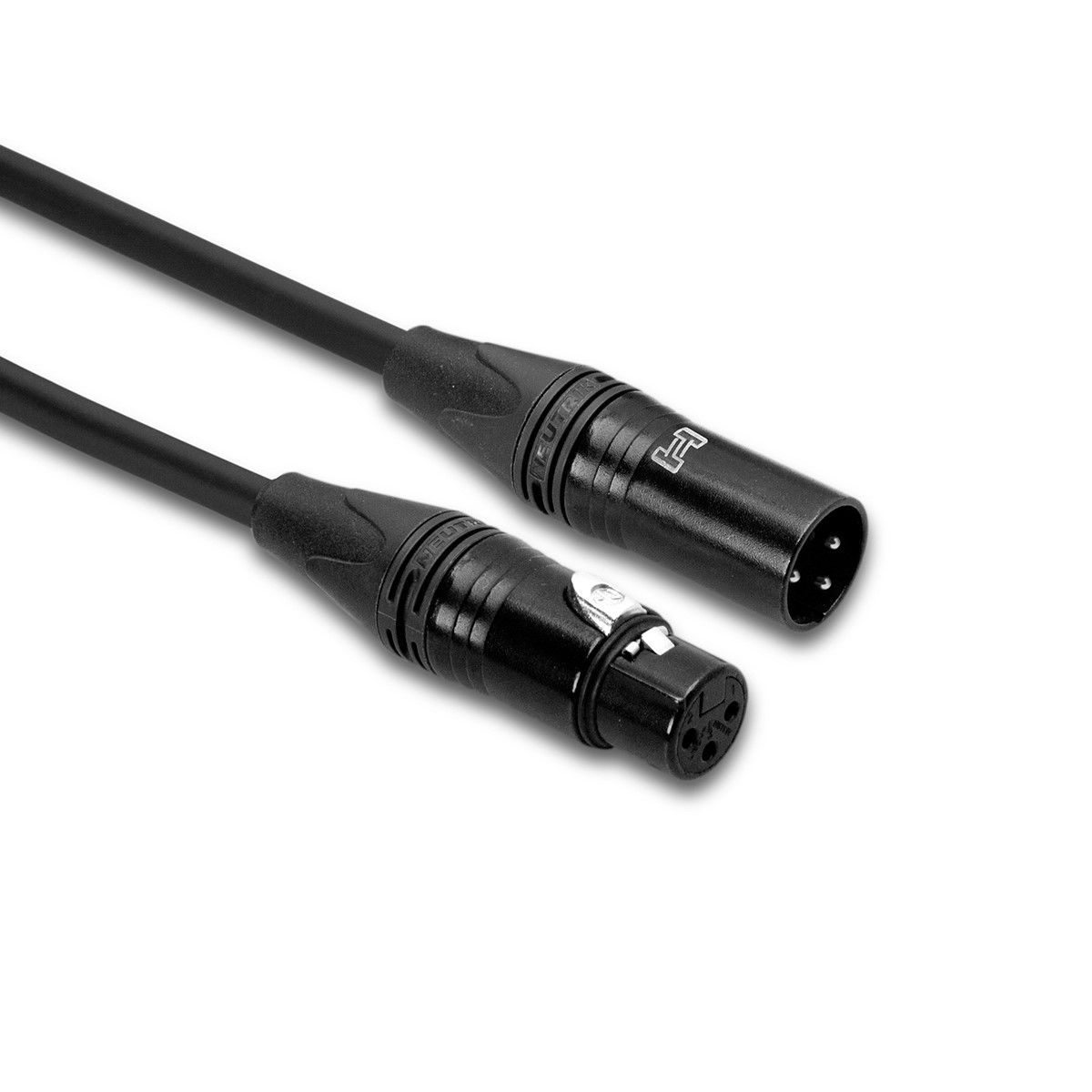 Hosa Edge Microphone Cable Neutrik XLR3F to XLR3M