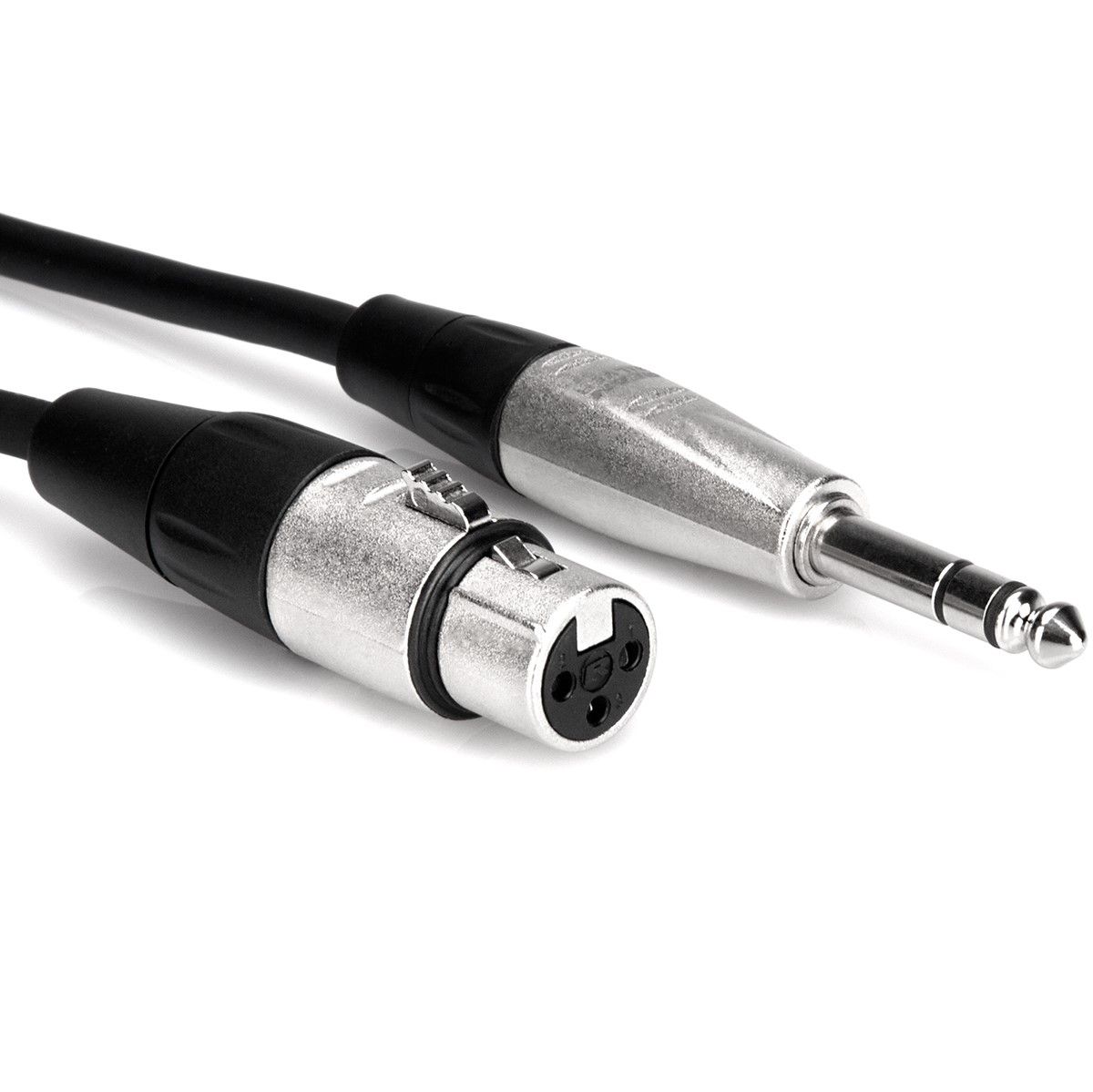 Hosa Pro Balanced Interconnect REAN XLR3F to 1/4&quot; TRS
