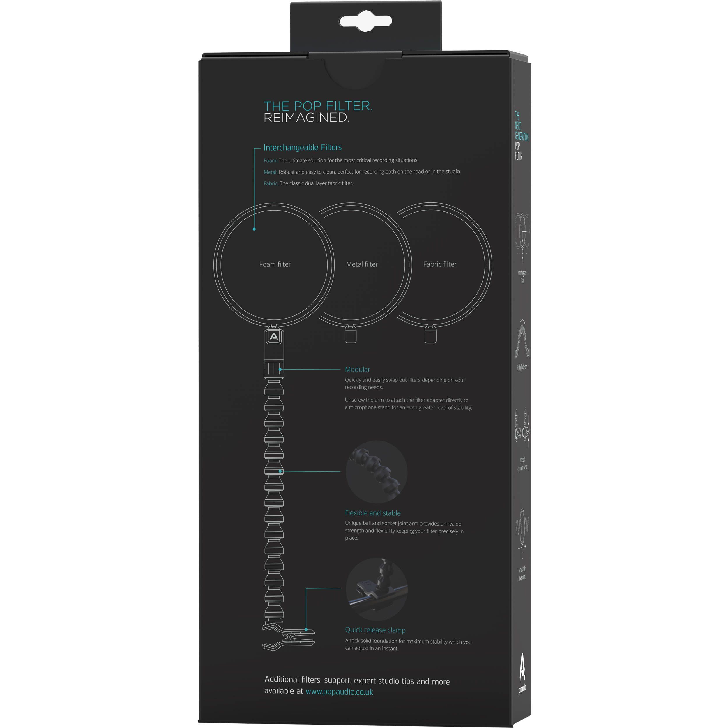 Pop Audio Pop Filter (Studio Edition)