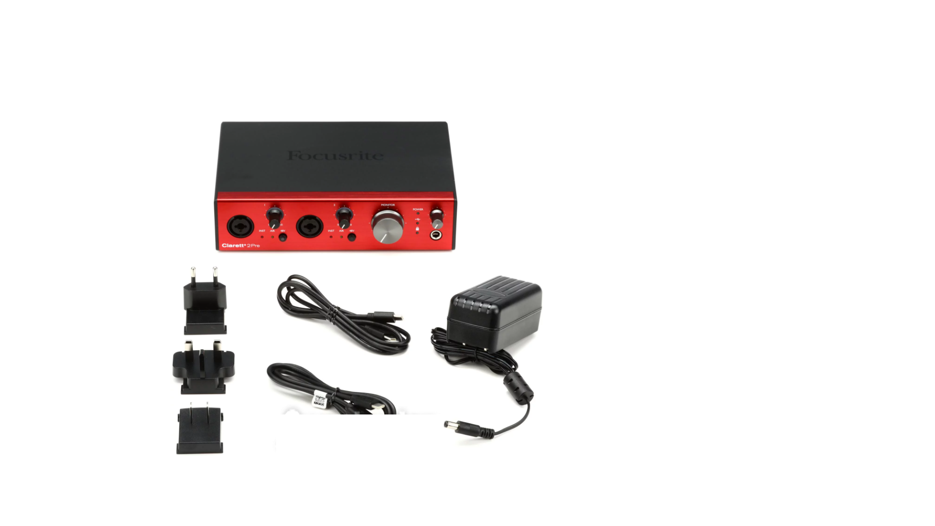 Focusrite Clarett+ 2Pre USB-C Audio Interface