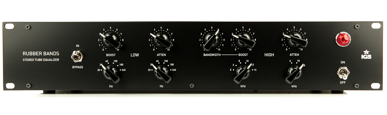 IGS Audio Rubber Bands Stereo Tube EQ