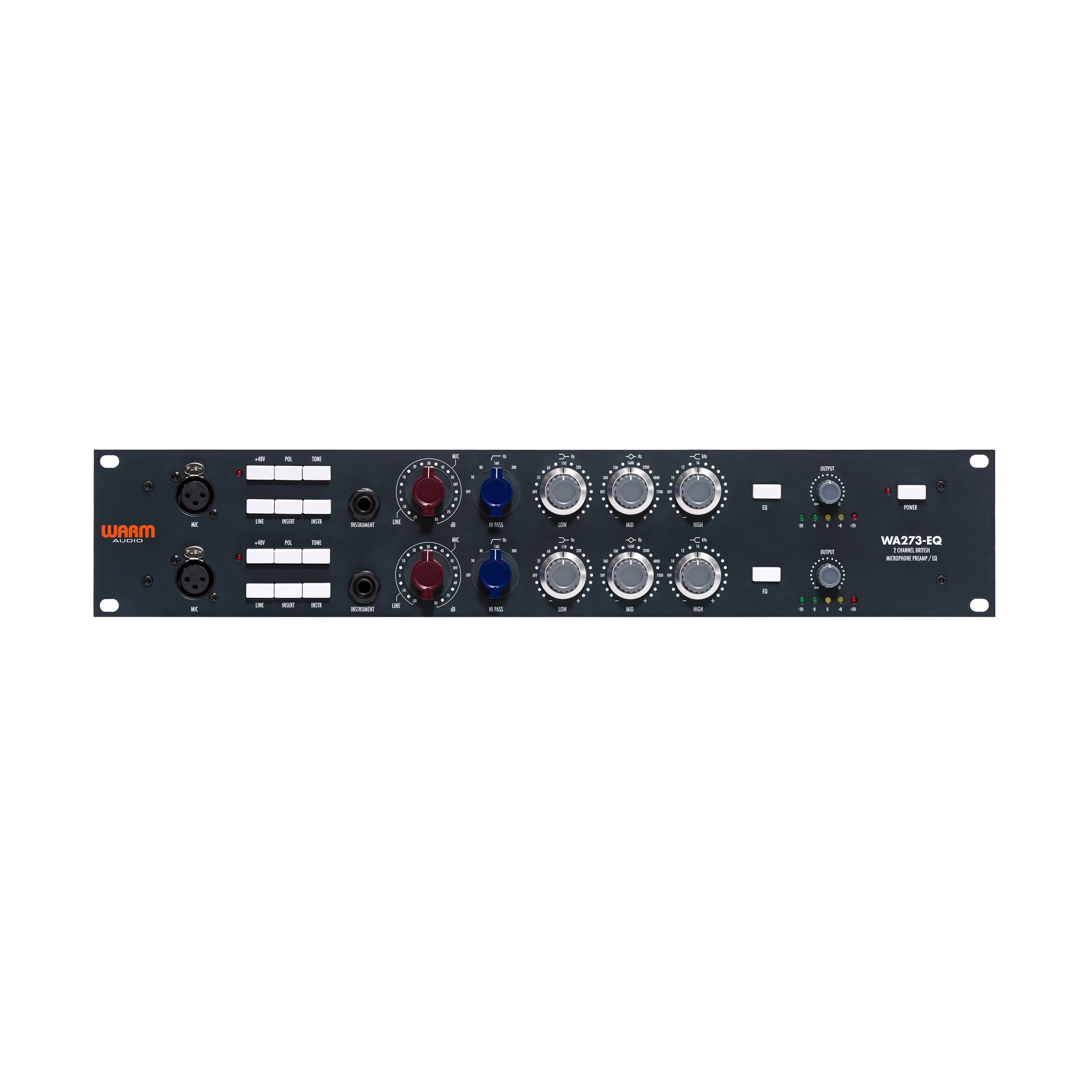 Warm Audio WA273-EQ Dual-Channel British Mic Pre &amp; EQ