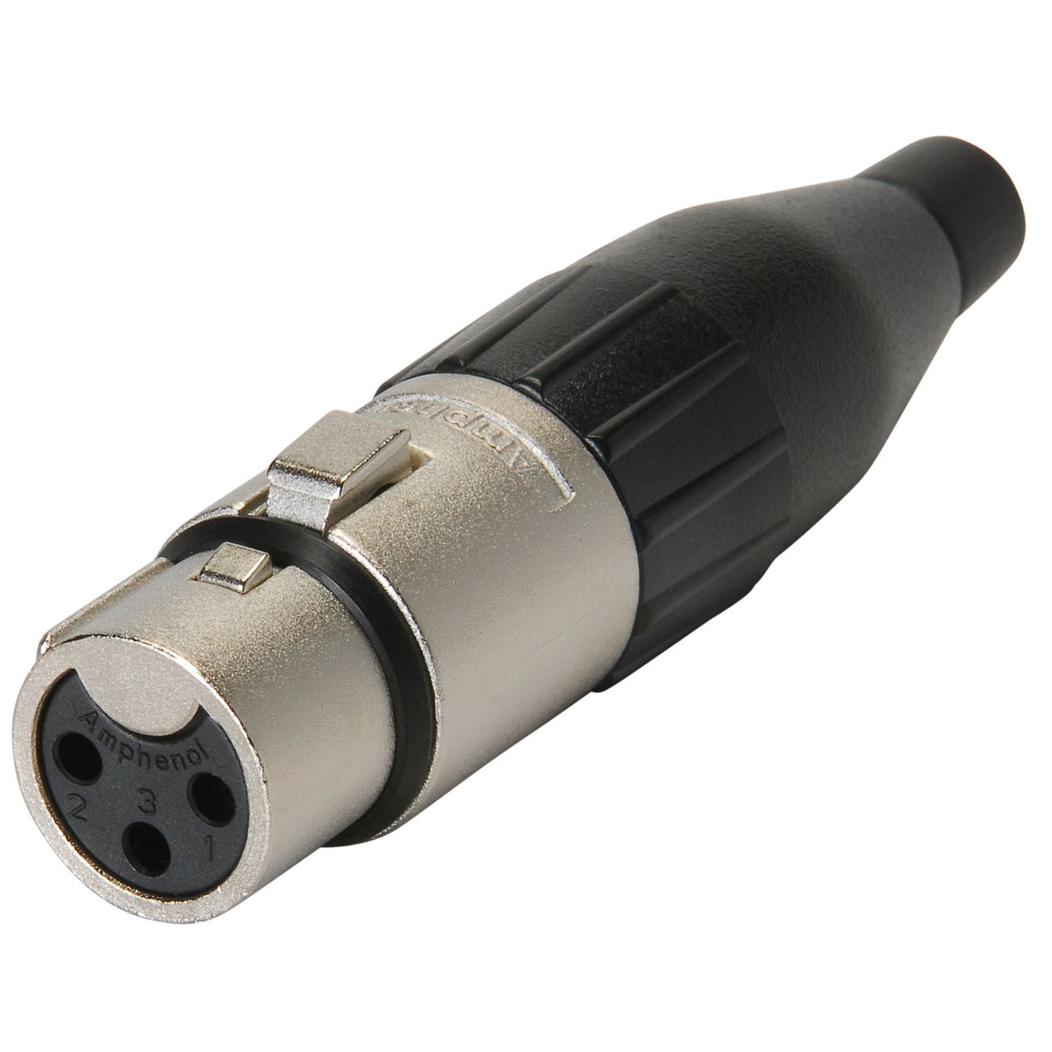 Amphenol AC3F Female XLR Connector Nickel