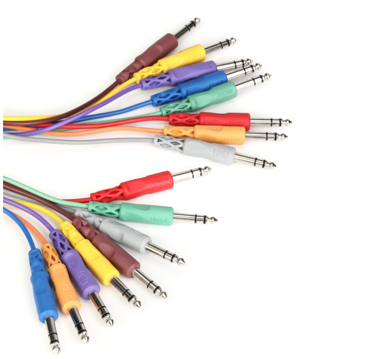 Hosa CSS-804 8-channel 1/4-inch TRS Male Snake - 13.2 foot