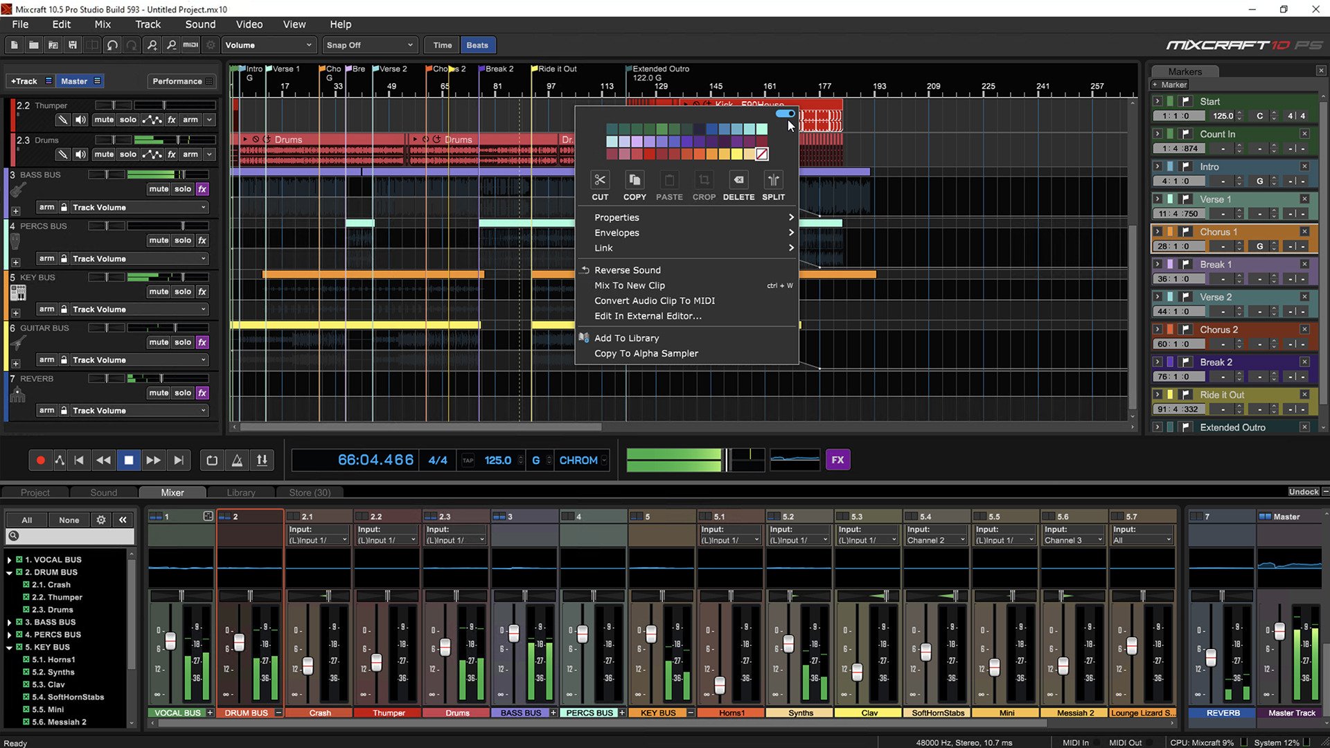 Acoustica Mixcraft 10.6 Pro Studio