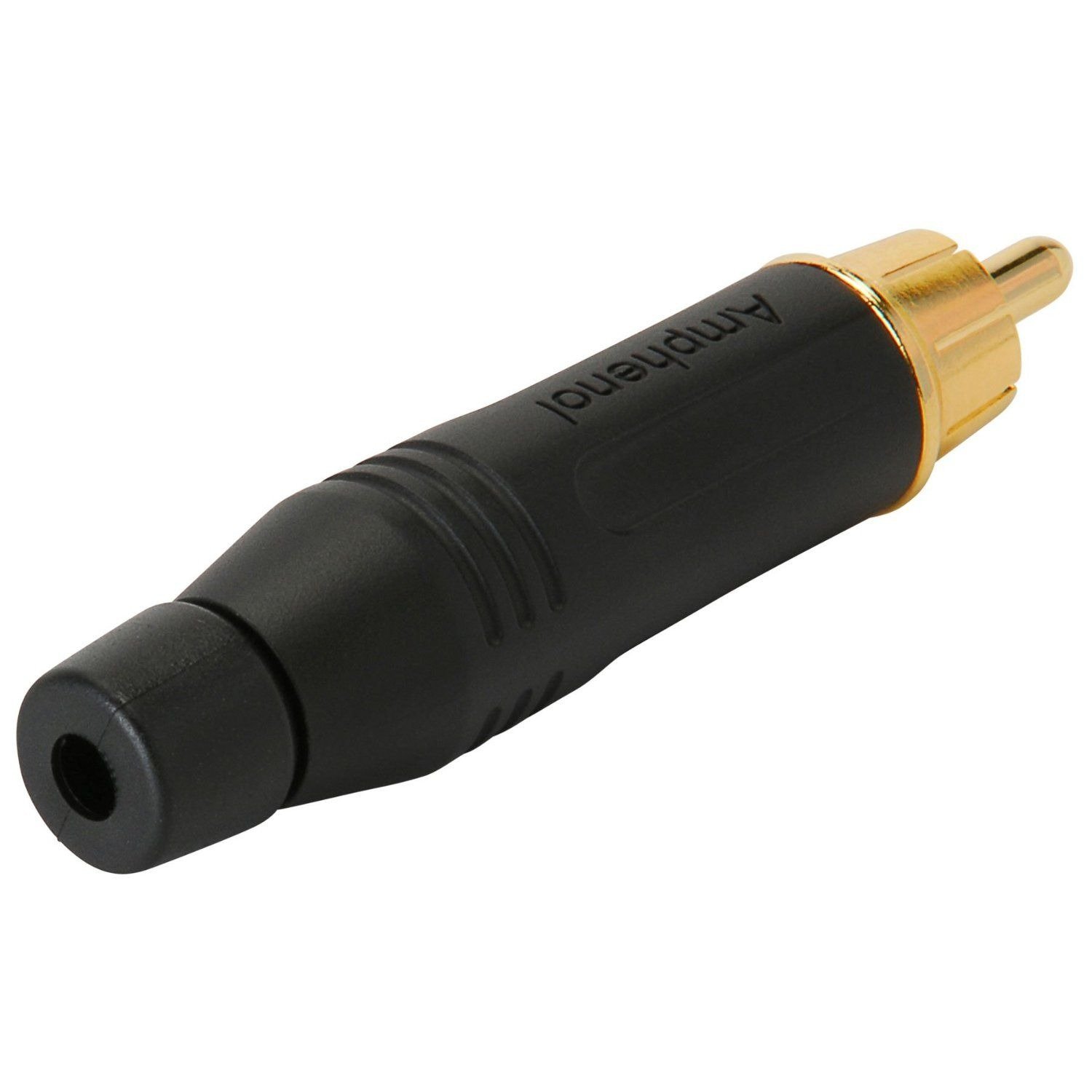 Amphenol ACPR-BLK RCA Male Connector