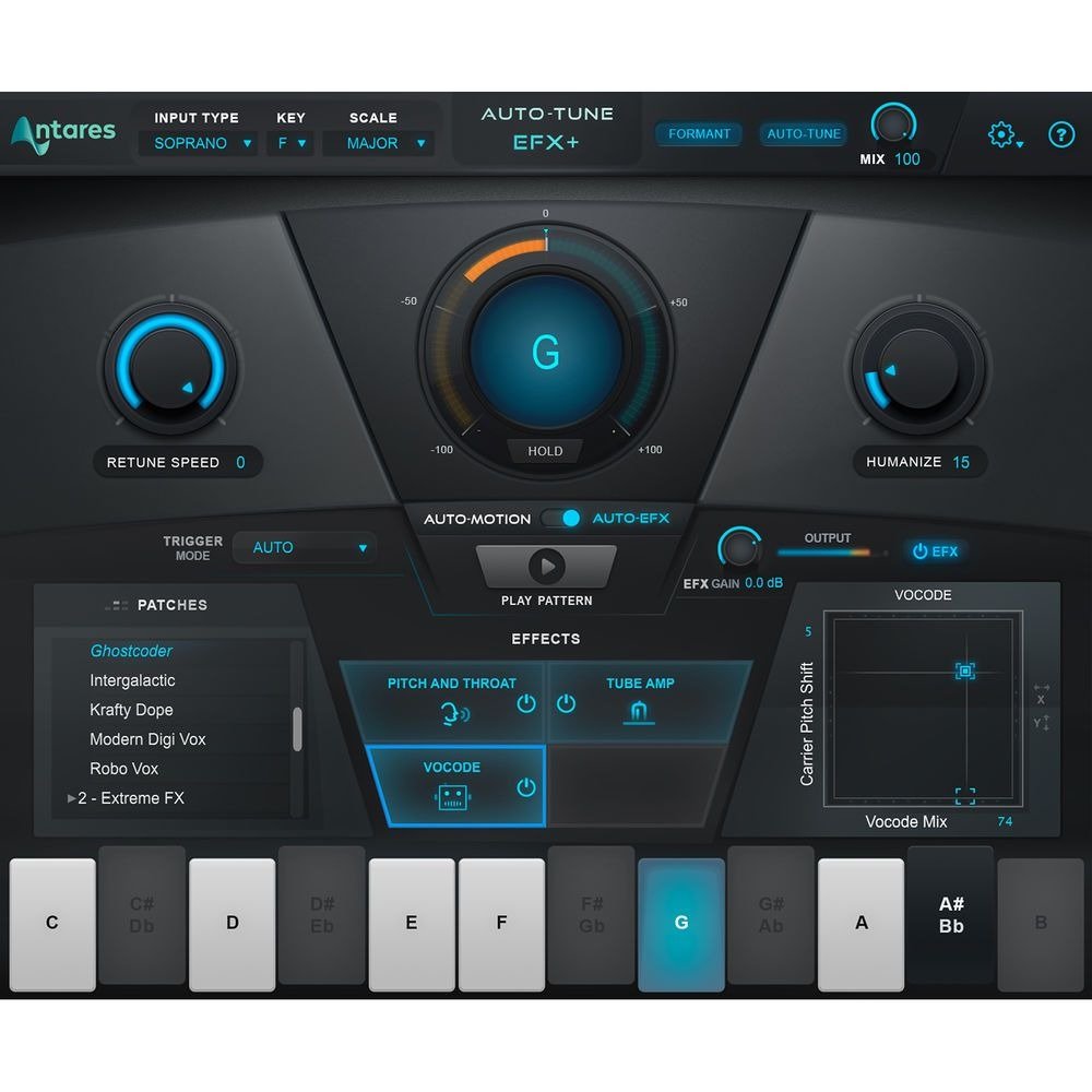 Antares Auto-Tune EFX+ Pitch Correction and Vocal Effects Plug-in