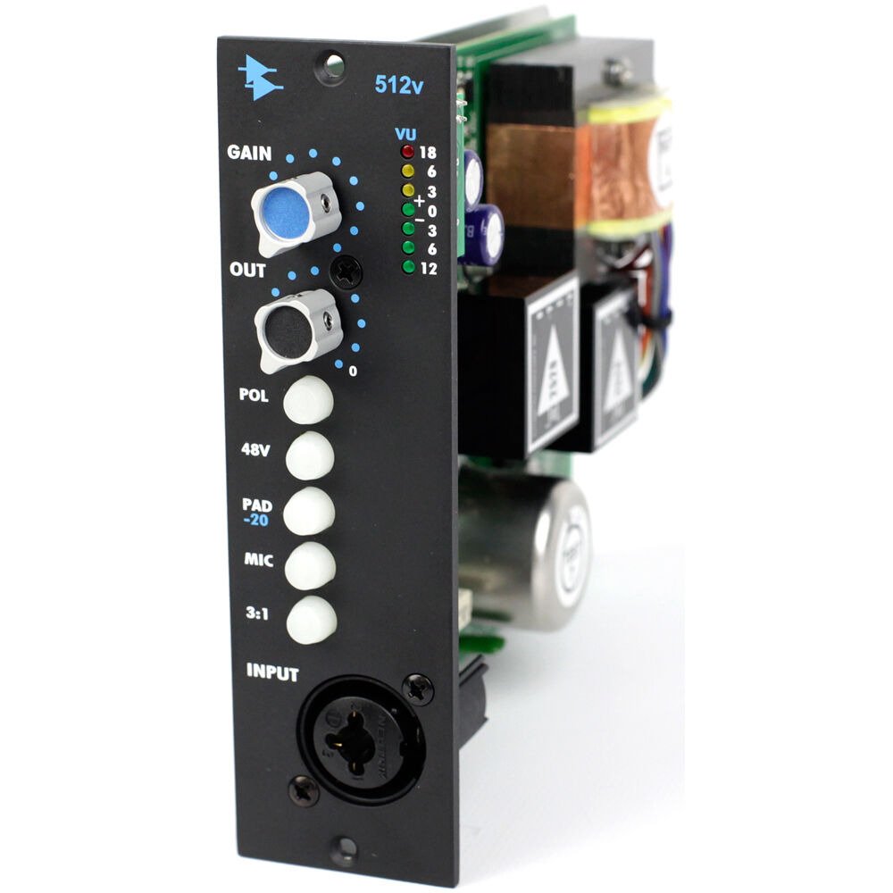 API 512V 500 Series Discrete Microphone Preamp