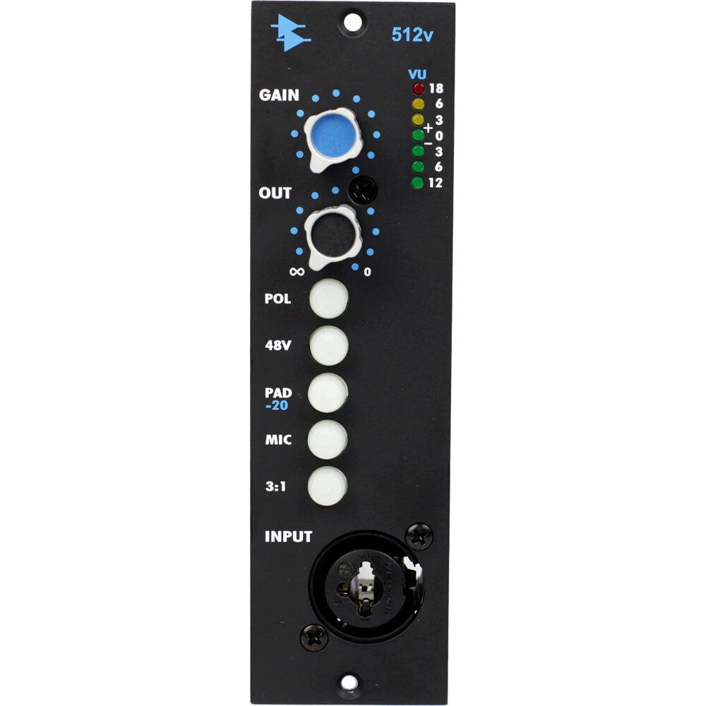 API 512V 500 Series Discrete Microphone Preamp