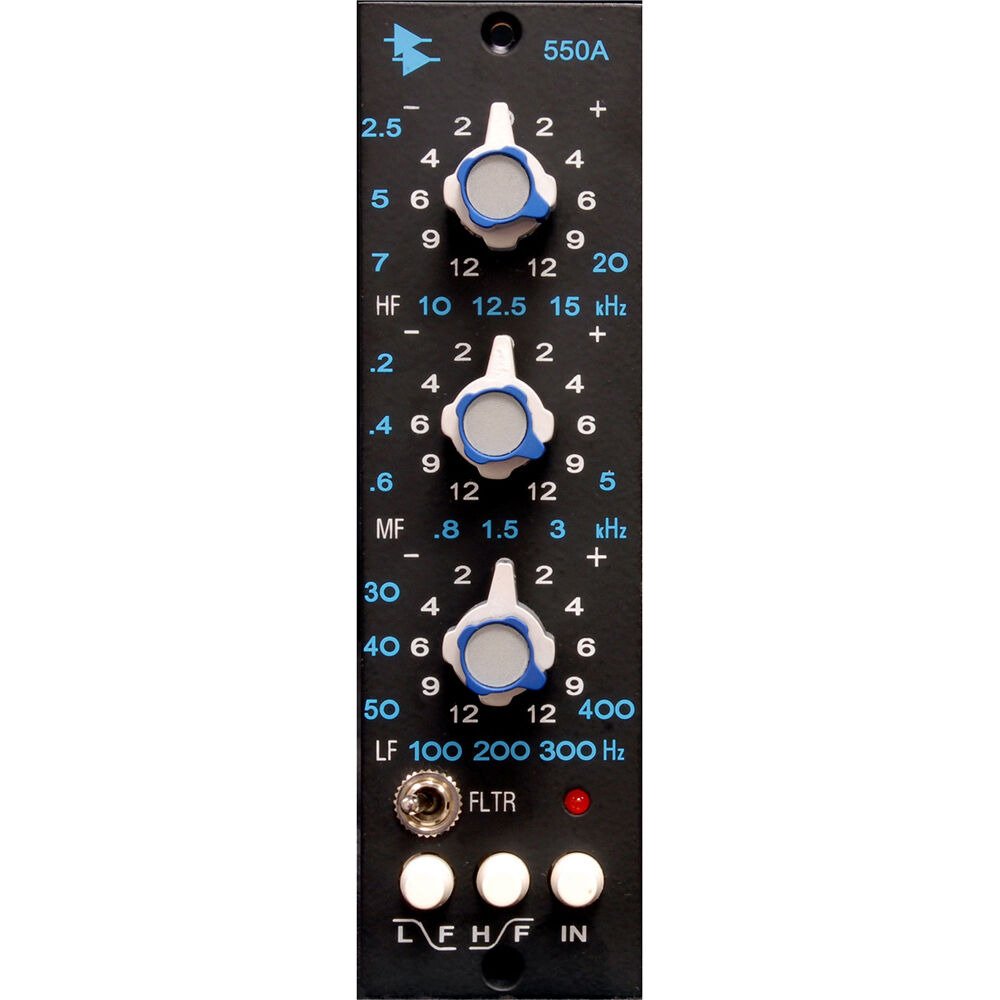 API 550A 500 Series 3-band Equalizer