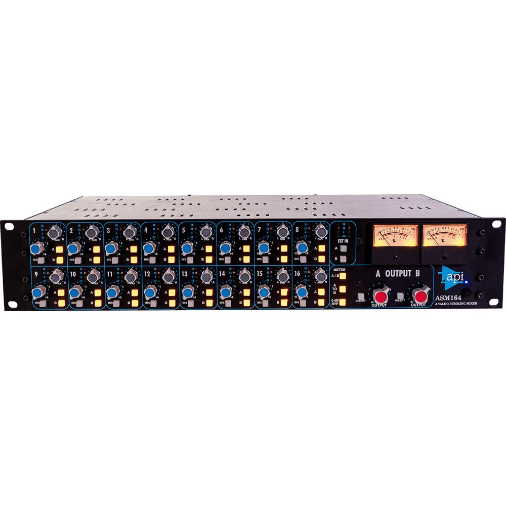 API ASM164 Rackmount Analog Summing Mixer