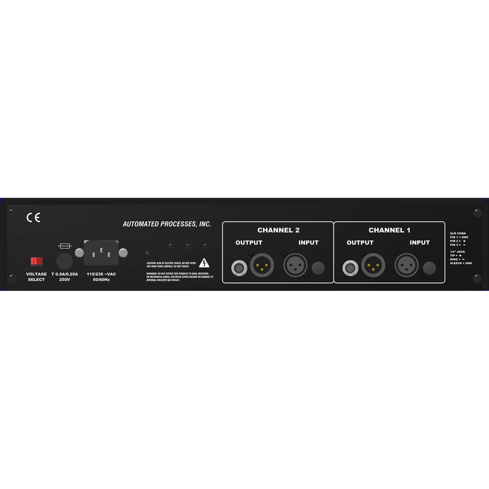 API Select T12 2-channel Tube Microphone Preamp