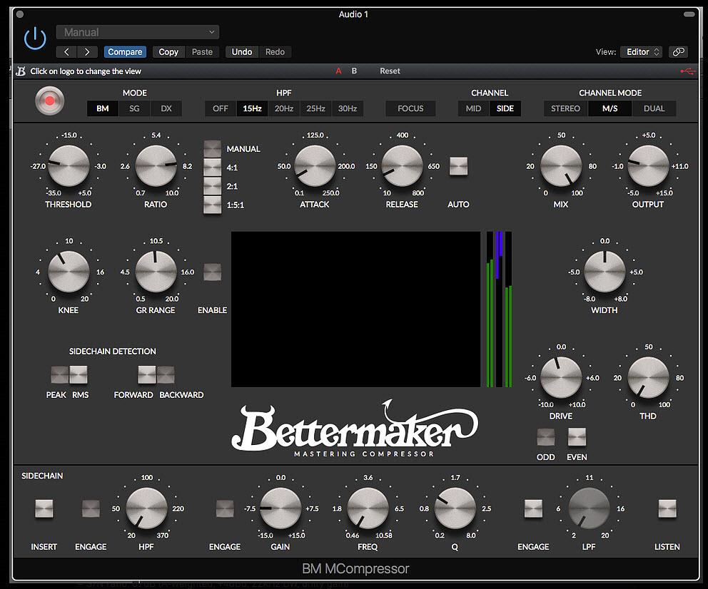Bettermaker Mastering Compressor (QUA SỬ DỤNG)