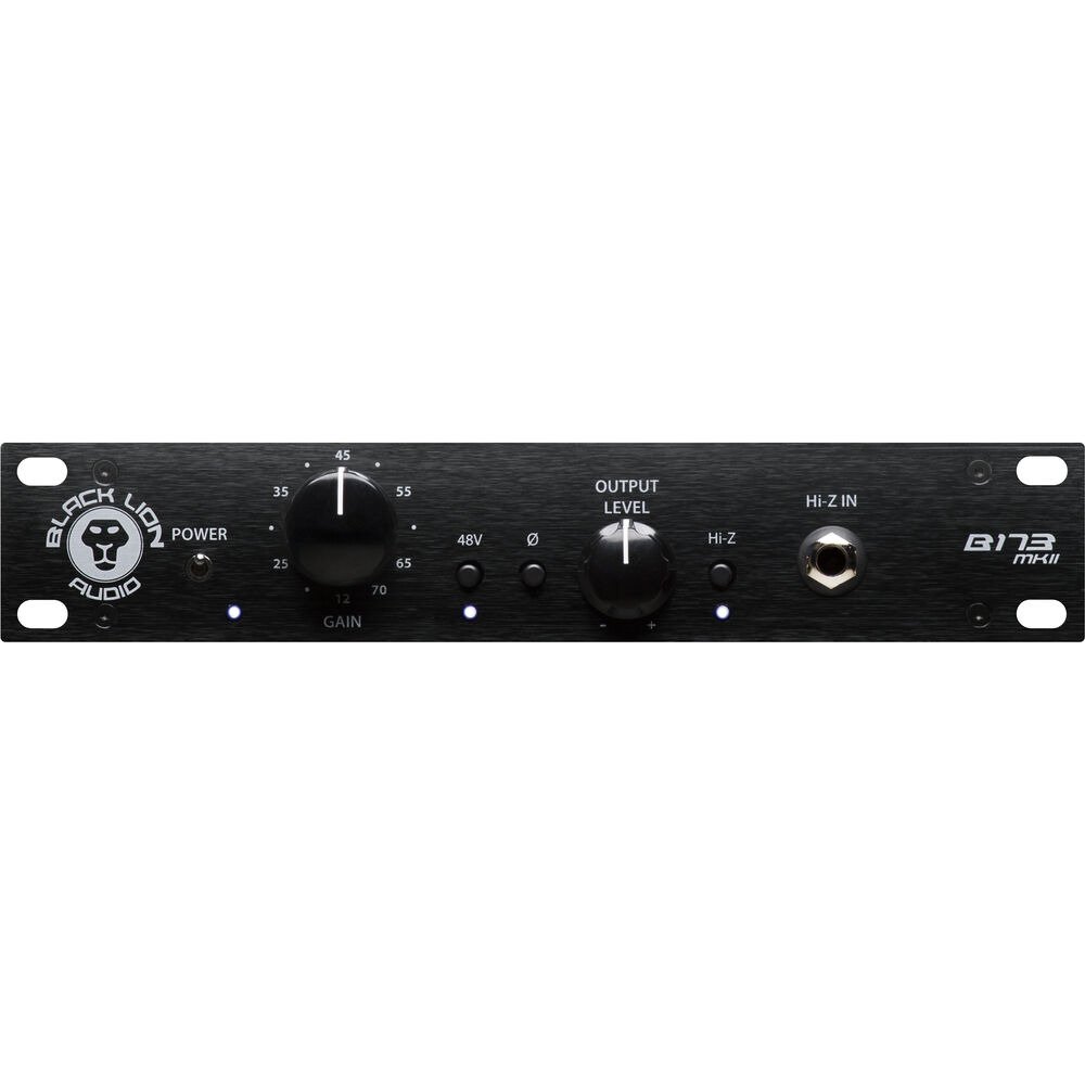 Black Lion Audio B173 MKII Classic British 1073 Style Mic Pre and DI