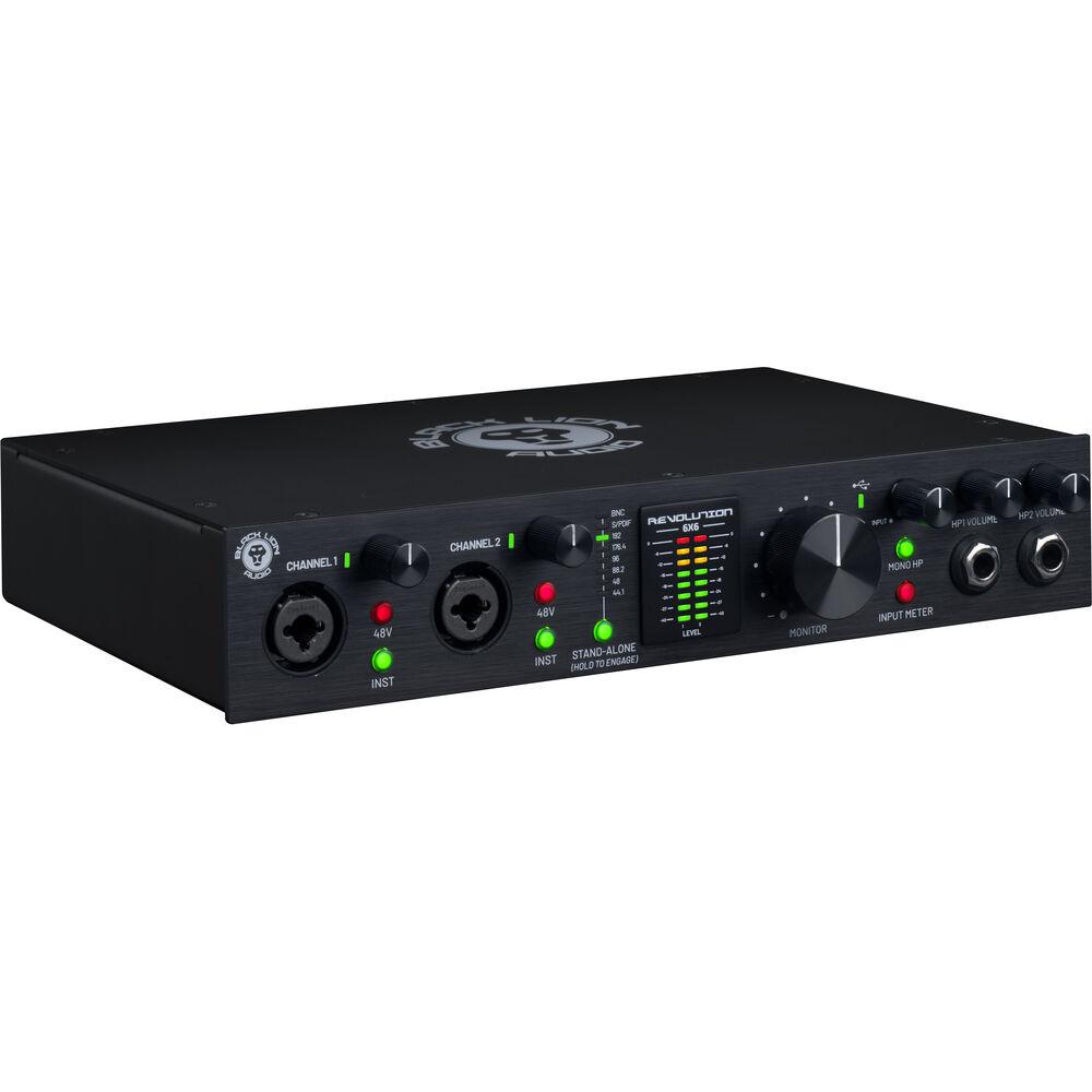 Black Lion Audio Revolution 6x6 Dual USB-C Audio Interface for Computer and Mobile Devices