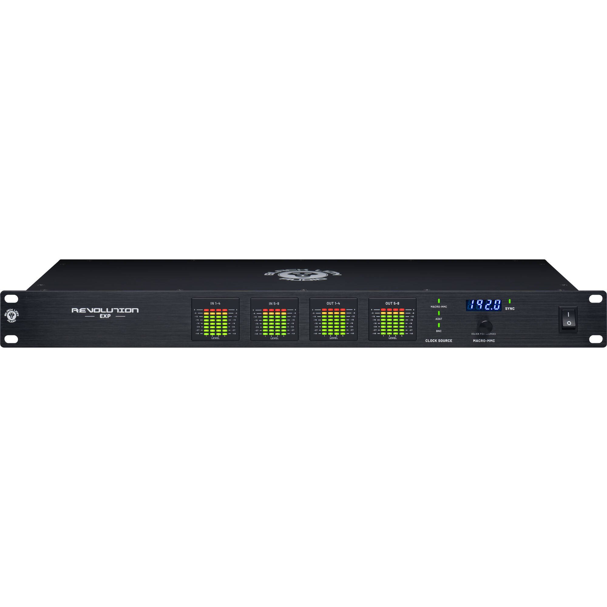 Black Lion Audio Revolution EXP 8x8 AD/DA Converter with Wordclock and ADAT