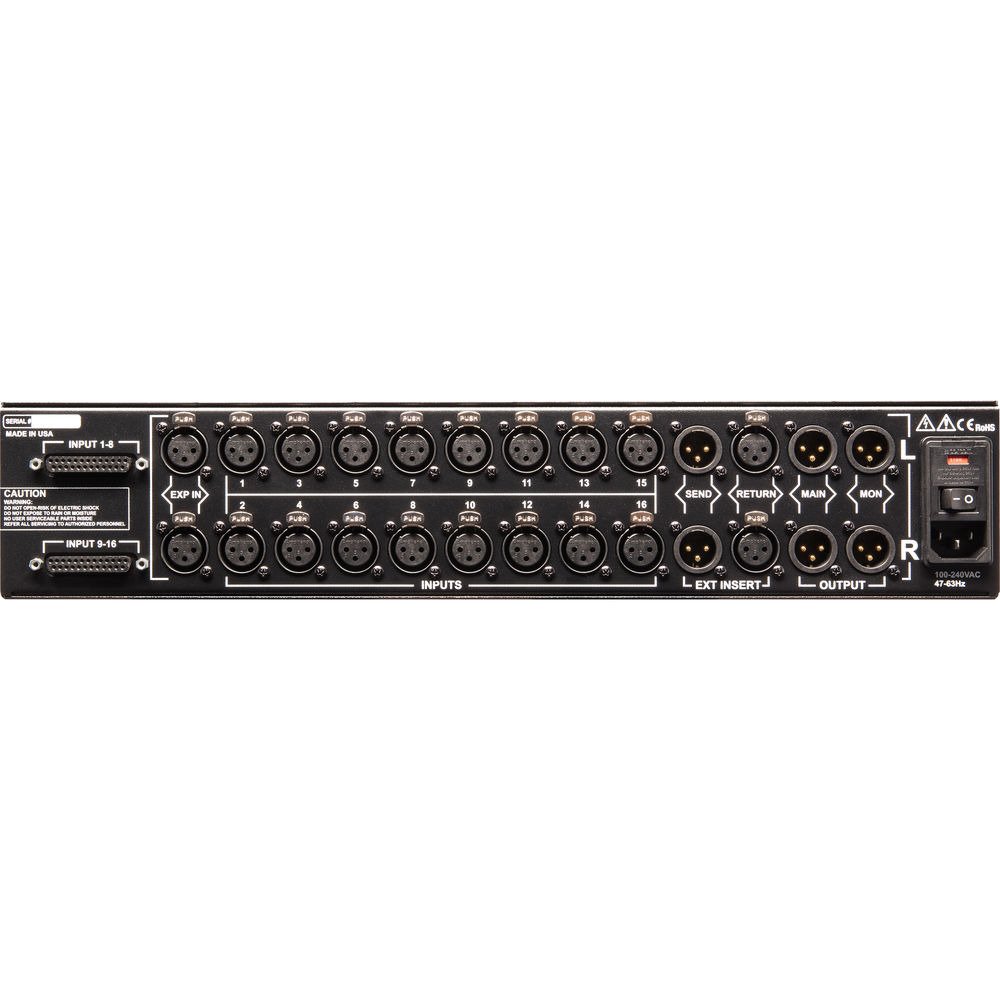 Dangerous Music 2-BUS+ Analog Summing Mixer