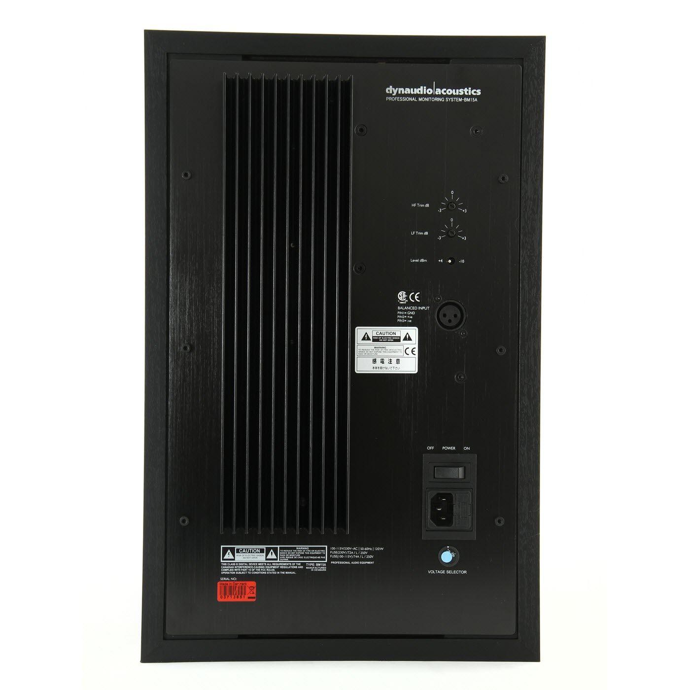 Dynaudio BM15A 10" Large Nearfield Monitor (Right Side)